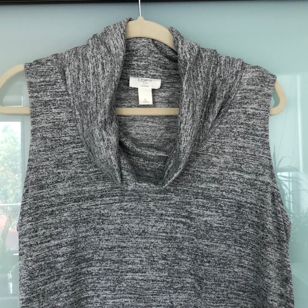 Loft Lounge Sleeveless Turtleneck